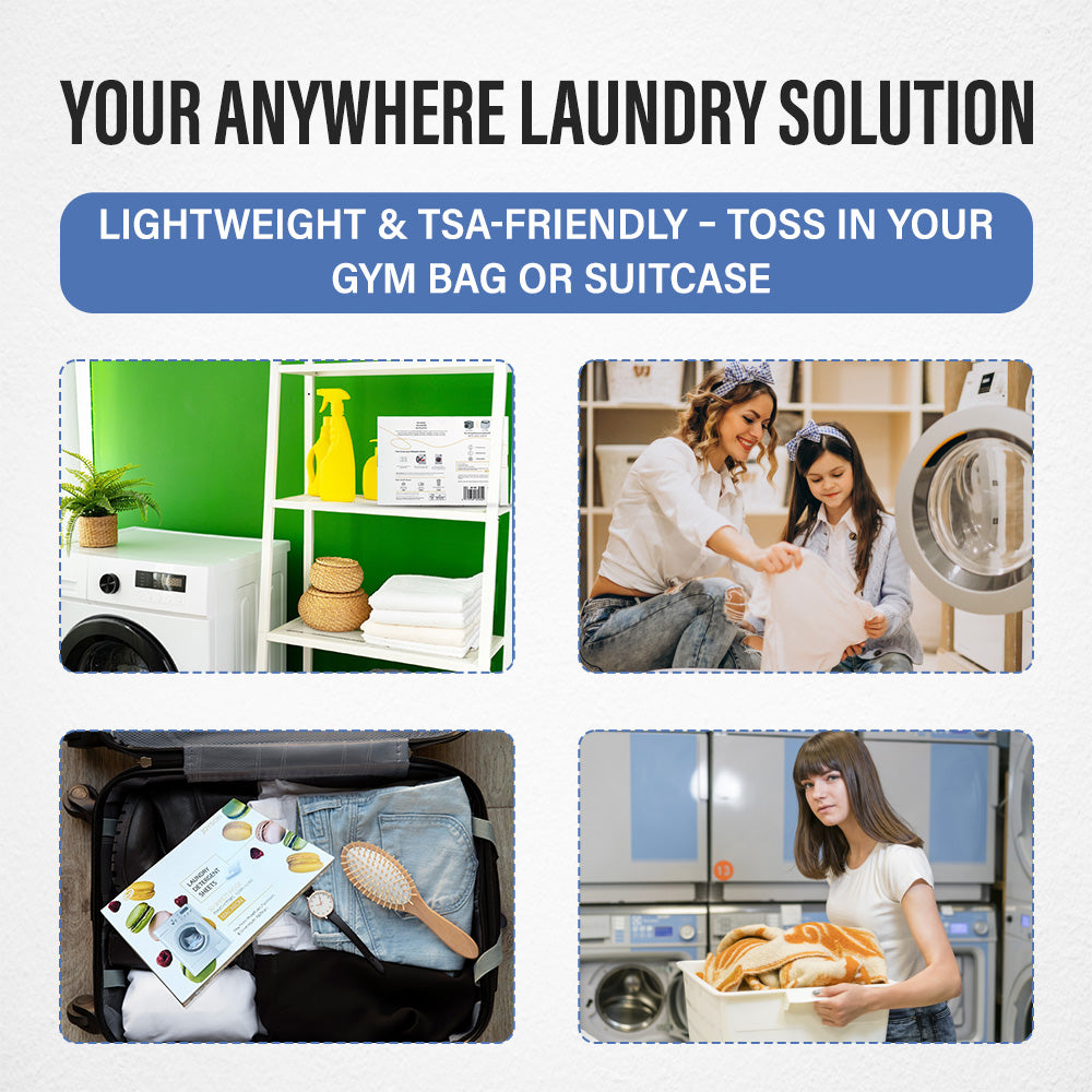 Laundry Detergent Sheets (Fragrance of France)